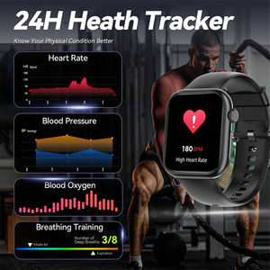 Senbono G104 Smartwatch Mannen Vierkant 1.83 'Hd-Scherm Draadloos Gesprek Bloeddruk Hartslag Vrouwen Mannen Smart Watch Voor Ios Android - Product Image 4