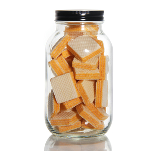 Hình dạng tùy chỉnh 16oz 25oz 32oz lọ thủy tinh gia vị trứng cá muối <span class=keywords><strong>Mason</strong></span> Jar để sử dụng nhà - Product Image 2