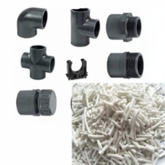 ISO 9001 PVC Lead Salt Compound Stabilizer Powder High Efficiency for PVC Pipe Profile