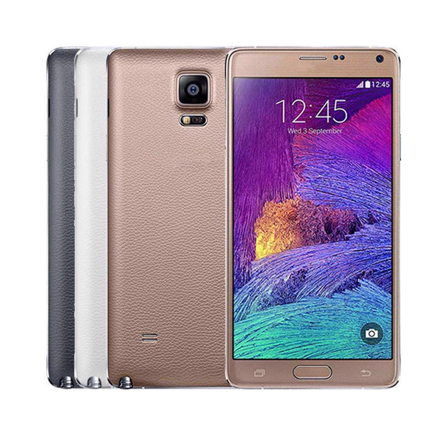 Free Shipping Sam Note 4 N910 Original Cheap Touchscreen Android Bar Smart Mobile Cell Phone Smartphone Cellphone by Post