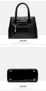 กระเป๋าถือสะพายไหล่หนัง PU ลายเรียบง่ายสำหรับผู้หญิง ความจุเยอะ ดีไซน์หรูหรา - Product Image 4