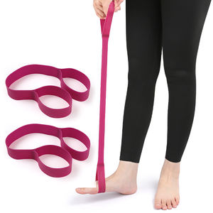Figura 8 fascia di resistenza braccio spalla posteriore esercizio elastico corda elasticizzata fascia Fitness Yoga <span class=keywords><strong>Pilates</strong></span> Stretching - Product Image 3