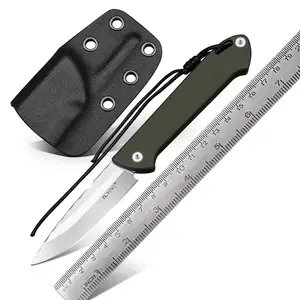 Green G10 Japanese Higonokami EDC Blade Tactical Folding Knife Outdoor Survival Pocket Knife Outdoor Activities