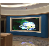 China interior P2 P2.5 P3 P4 P5 Hd gran mega publicidad Tv Led pantalla empalme sin costuras Led Video Panel de pared para conferencia