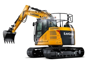 Excavadora de cadenas de 13 toneladas 913F con motor Cummins, excavadora hidráulica para trabajos pesados de movimiento de tierras y construcción de carreteras al mejor precio - Product Image 1