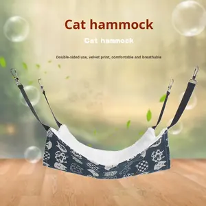 Cama Ajustable Grande de Doble Cara para Gatos, Hamaca, Bolsa de Dormir, Casa, Cama para Mascotas Pequeñas - Product Image 1