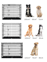 Grands cages pliables pour petits animaux oiseaux cochons chats cages pour chiens de compagnie