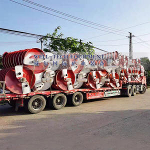 Installation mobile de lavage d'or avec séparateur gravimétrique et chute spirale, dotée d'une pompe, pour le traitement du manganèse, du zinc, du plomb et du cuivre, capacité de 3-5 t/h - Product Image 6