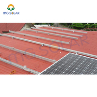 Vente directe d'usine nouvelle tendance système de rayonnage à montage solaire pour toit en métal solaire Structure de montage pour toit en métal