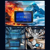 Tablette durcie Android 14 5G de 10 pouces 1920x1200 avec CAN BUS et RS232, large plage de température, pour l'inspection des équipements de réseau électrique et des postes de transformation