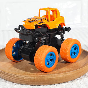 Coche de Acrobacias Profesional 4x4 de Inercia - Vehículo Todoterreno con Ruedas Grandes - Coche de Juguete de Plástico Resistente a Escala 1:5 para Niños Pequeños - Product Image 4