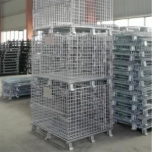 Sistema de rejilla de malla de alambre de acero de alta resistencia personalizado para almacenamiento en almacenes de supermercados - Product Image 1