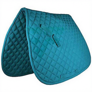 Tapis de selle OEM Teal antidérapant en tissu maillé, léger et respirant, pour l'équitation, le saut d'obstacles professionnel et l'entraînement. - Product Image 1