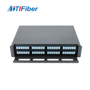 Tiroir coulissant ODF 2U 19 pouces pour panneau de brassage fibre optique MPO MTP 192 cœurs à accès frontal complet pour colocation et connexion croisée - Product Image 5