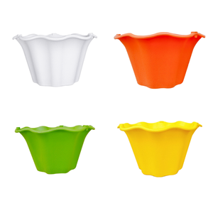 Pot à tulipes en PP coloré en gros, panier à fleurs suspendu en plastique, jardinière avec crochet de suspension pour jardin, maison, balcon, petite taille - Product Image 5