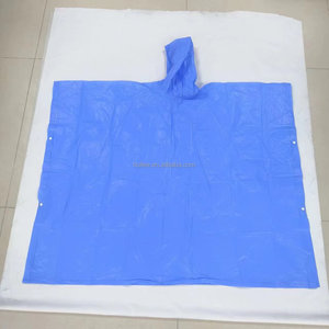 EVA Reusable <strong>Light</strong> Weight Rain Poncho <strong>Raincoat</strong> - Product Image 4