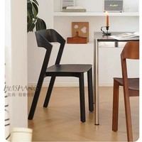 Chaise de salle à manger moderne en bois massif de chêne, dossier incurvé ergonomique, mobilier de restaurant, café, hôtel, vente en gros, OEM, personnalisable, intérieur