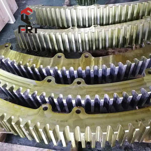 Crémaillère à engrenages cylindriques en acier moulé du Henan, non standard, à grand module, segment d'arc forgé pour transmission par fraisage - Product Image 3