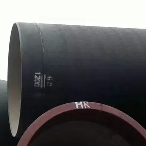 Ductile Iron Pipe Price ISO 2531 BS EN545 Self-anchored Or Restrained Joint Ductile Iron Pipe For Potable Water
