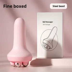 Cinco-Ball Inner Leg Shaping Massageador Esportes Muscular Relaxamento Abdominal Roller Belly <span class=keywords><strong>Rub</strong></span> Cintura Magro Meridian Escova para o Corpo - Product Image 6