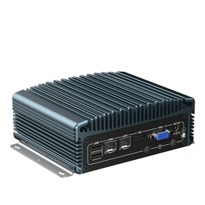 견고한 소형 팬리스 컴퓨터 인텔 CPU DDR4 RAM SSD 듀얼 LAN RS232 RS485 다중 COM 포트 HD 디스플레이 출력 미니 PC - Product Image 4