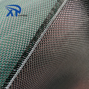 Long lanh dòng 3K màu xanh đậm + bạc phản ánh sợi carbon vải màu vàng + bạc vải - Product Image 6