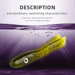 BEARKING 12,5 cm 18cm Crazy Slug señuelo de pesca suave lubina cebo Artificial silicona <span class=keywords><strong>gusano</strong></span> sábalo Anguila para pesca en el mar y el río - Product Image 2