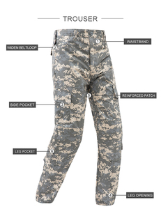 Conjunto de Uniforme de Camuflaje Funcional de Alta Calidad, Conjunto de Uniforme Táctico, Tela Antidesgarro, Camuflaje - Product Image 3