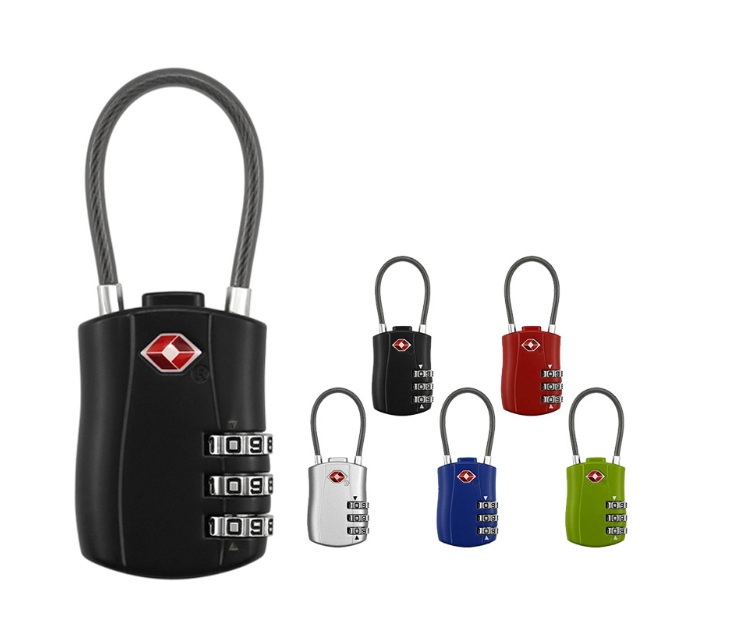 Zinc Alloy Travel Luggage Lock Security