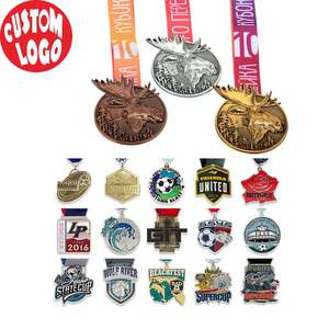 Medalla de Metal personalizada, medalla de oro, plata y bronce, diseñ<span class=keywords><strong>o</strong></span> personalizado, gran oferta - Product Image 1