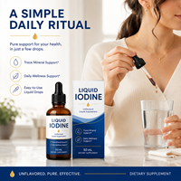 Iodure de potassium liquide standardisé en gouttes 150 mcg avec sélénium pour le soutien de la thyroïde – Fournisseur OEM en marque blanche