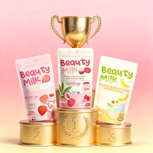 Leche en Polvo Premium para Belleza, Blanqueamiento de la Piel, Colágeno de Melón, Suplemento en Polvo para Bebidas, Mezcla de Sabores para Piel de Adultos, OEM ODM - Product Image 1