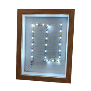 <span class=keywords><strong>Cadre</strong></span> <span class=keywords><strong>photo</strong></span> LED contemporain à commande tactile, avec bande lumineuse LED intégrée, en acrylique, pour photos et objets en relief – Meilleures ventes - Product Image 1
