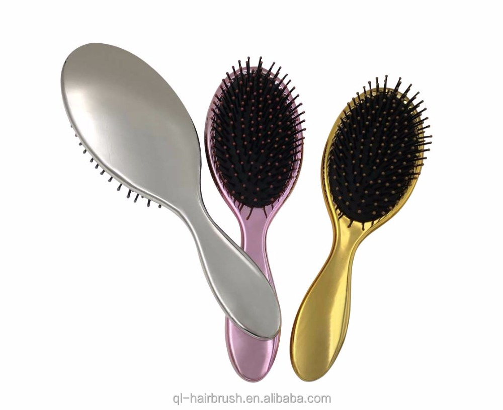 2019 Brosse D'extension De cheveux Cheveux Outils Bling Coussin Ovale brosse