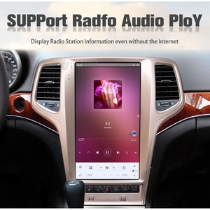 Apple CarPlay inalámbrico para Jeep Grand Cherokee 2010-2019 actualización 13,6 pulgadas IPS pantalla táctil <span class=keywords><strong>Android</strong></span> Auto Audio unidad principal ESTÉREO - Product Image 6