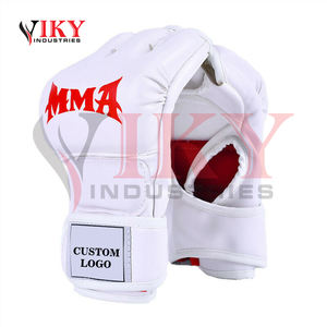 Gants de boxe MMA de haute qualité en cuir de vachette, design personnalisé de haute qualité, gants MMA - Product Image 4