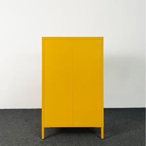 Meuble de rangement moderne en acier à 4 tiroirs, design tendance, multi-usages pour salon et salle à manger - Product Image 6