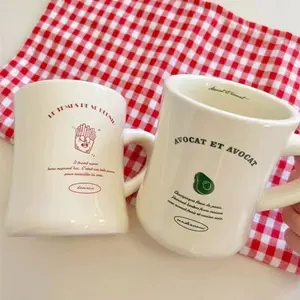 Taza de café de cerámica de 11 OZ, soporte de logotipo personalizado, embalaje de taza de café, botella de viaje