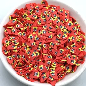 5MM Polymer Clay Bird Lion Cow Nail Art DIY Slime Filling Accessories For Decoration