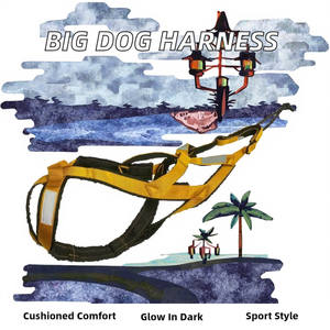 Husky <strong>Labrador</strong> X-Back Training <strong>Harness</strong> Big Dog Sport Mushing Reflective Dog Pulling Padded <strong>Harness</strong> for Sled Running - Product Image 2