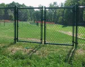Fabricante de cercas de alambre, tubos modernos con recubrimiento de PVC, ecológicos, para parques infantiles japoneses, económicos, con cierres enrollables para privacidad, puerta de tela - Product Image 4