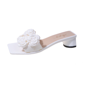 Nouvelles sandales compensées pour femmes, tendance, à talon incliné, pour l'été, de luxe, confortables, antidérapantes, chaussures de loisirs, vente en gros - Product Image 6