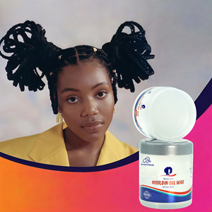 Cire coiffante hydratante à l'huile d'arbre à thé pour cheveux secs, sans pellicules, antichute, hypoallergénique, pour tresses torsadées, ondulations et extensions capillaires - Product Image 1