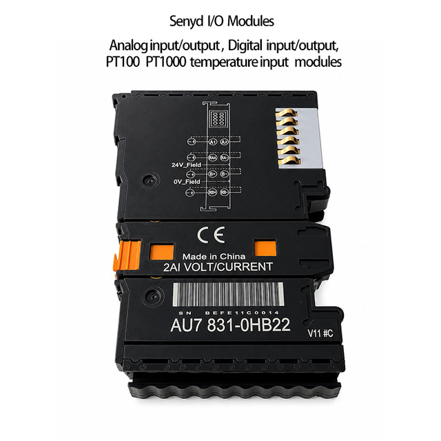 Industrial PLC Digital Input Output I/O Module 8 Channel Relay Output Interface Module Analog Input Expansion Module