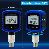Manomètre numérique 3D MD-S281 avec enregistreur de données, précision 0,2 % FS, 1/4 NPT