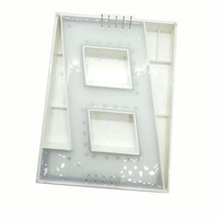 Afficheur LED à 7 segments à cathode commune de 4 pouces, module LED de couleur rouge Houkem-40011-A/BSR 10 broches LED
