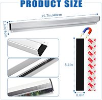Porte-commandes en aluminium Porte-contrôles coulissants Porte-commandes magnétique pour restaurant Porte-tickets