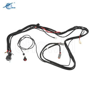 Kustom 2 pin relay mobil 12V 60A kursi saklar pemanas kawat harness - Product Image 3