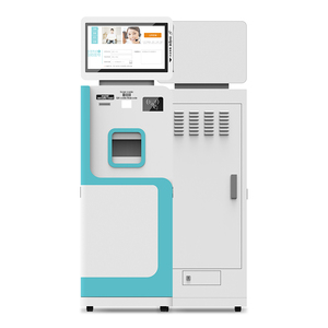 18.5 ''Multi-Touch không thấm nước màn hình phẳng lớn chính phủ Giao tự phục vụ kiosk với bánh xe di động kiốt - Product Image 2