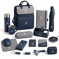 Coffret cadeau d'anniversaire d'entreprise, kit de bureau personnalisé avec logo, carnet, tasse, sac à dos, reconnaissance des employés, articles promotionnels d'entreprise